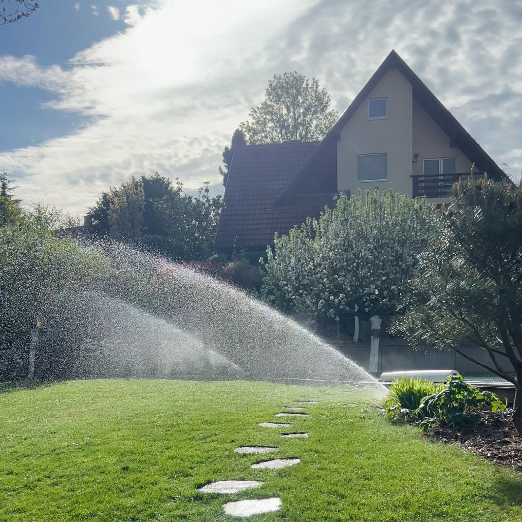 Arrosage jardin maison - jardin fute paysagiste